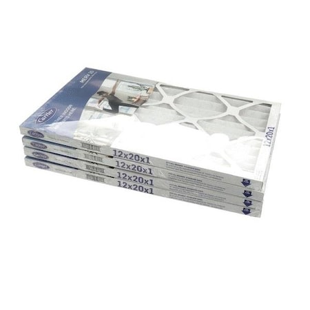 Carrier MERV 10 1" Filter, PK4 12X20X1-M10-C-P4